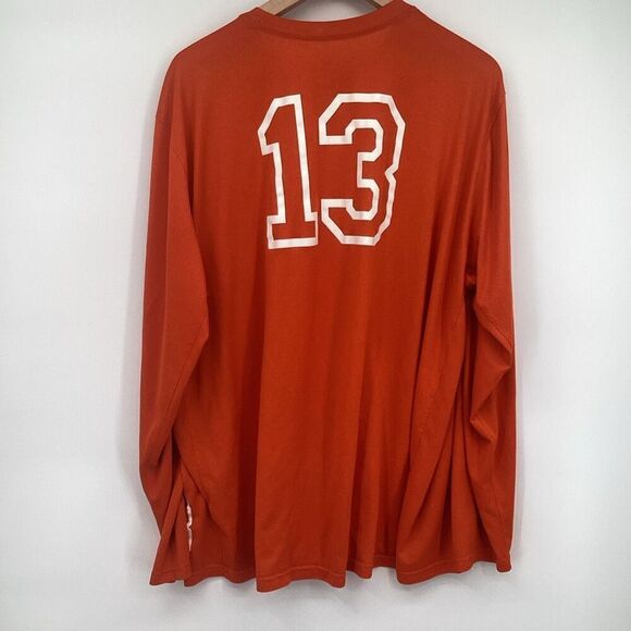 Men’s Nike Clemson Tigers Long Sleeved‎ Performance Tee Shirt- orange - XXXL - Picture 3 of 8